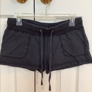 Black Cotton Beach or Lounge Shorts